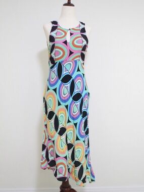 Disco Asymmetrical Anthropology Dress
